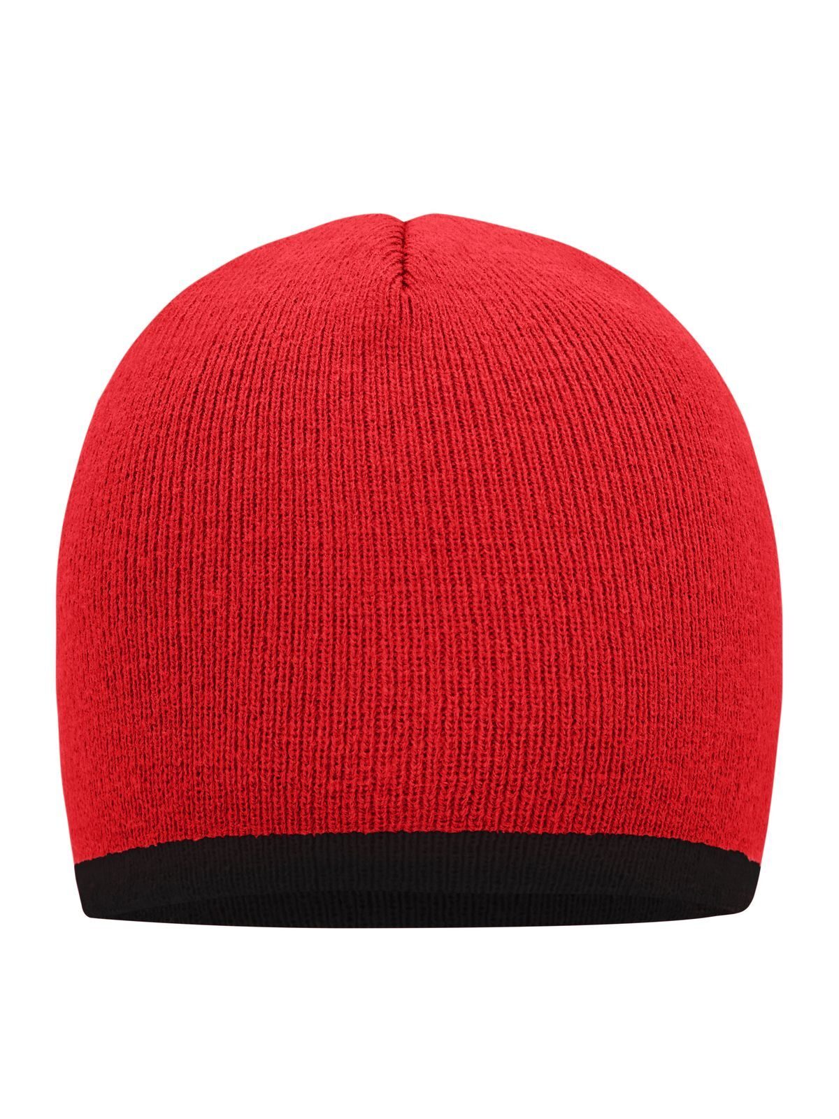 Beanie with Contrasting Border Daiber Red/Black