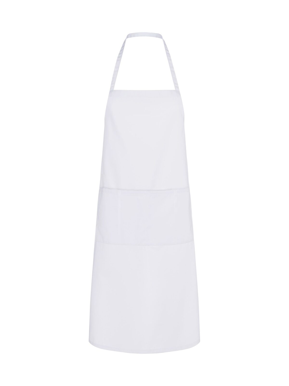 Apron With Bib Black Spider White