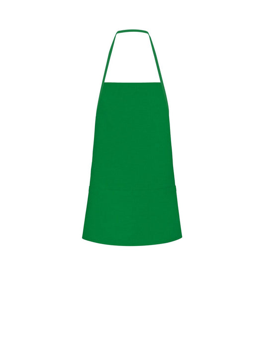 Contrast Apron Black Spider Green/Green
