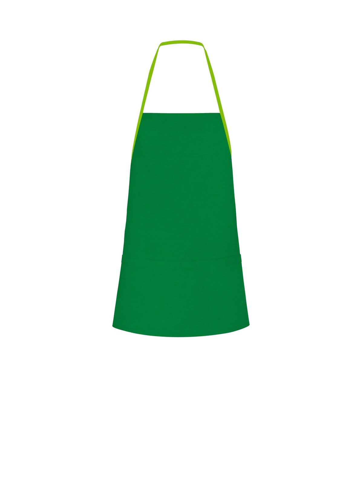 Contrast Apron Black Spider Green/Lime