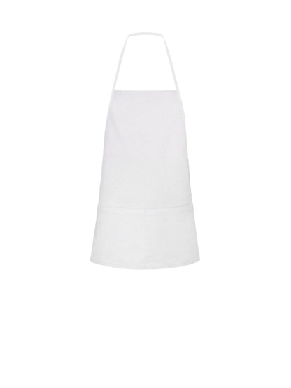 Contrast Apron Black Spider White/White