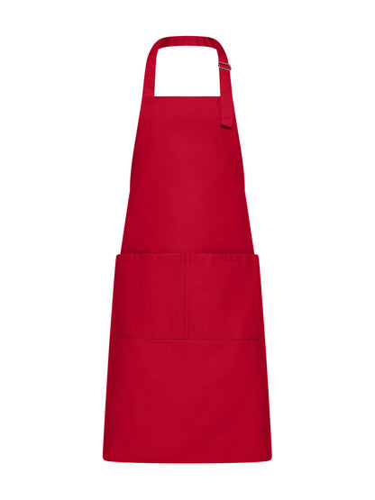 Luxury Apron Black Spider Red