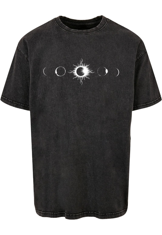 Godsmack - Lunar Phases Acid Washed Oversize Tee