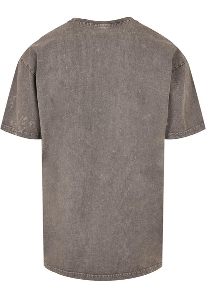 Summer - Sweet Cherry Acid Washed Oversize Tee