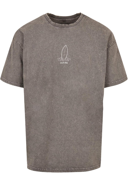 Summer - Surf Vibes Acid Washed Oversize Tee
