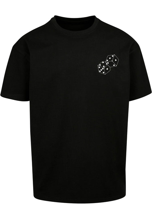 Hugs & Love - Heart Dice Heavy Oversize Tee