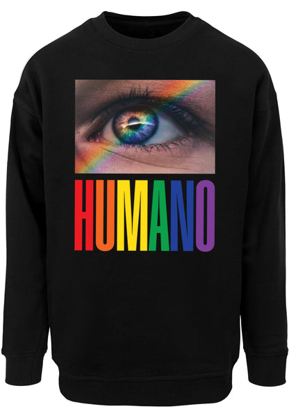Hugs & Love - Human Rainbow Sweat Crewneck