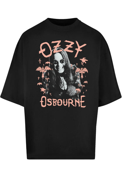 Ozzy Osbourne - Pink Bat Huge Tee