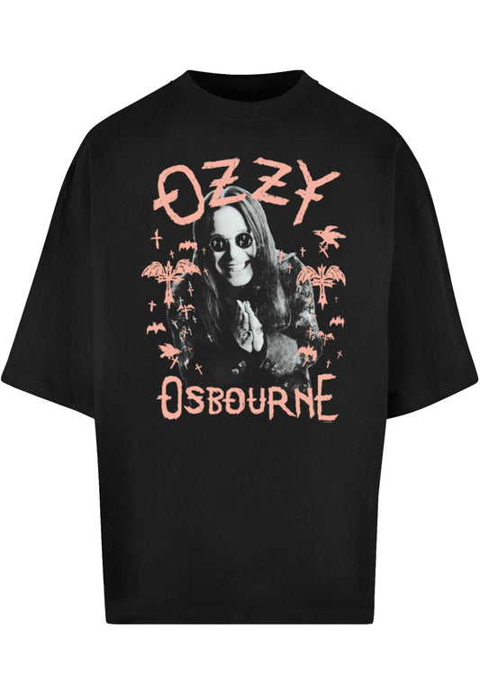 Ozzy Osbourne - Pink Bat Huge Tee