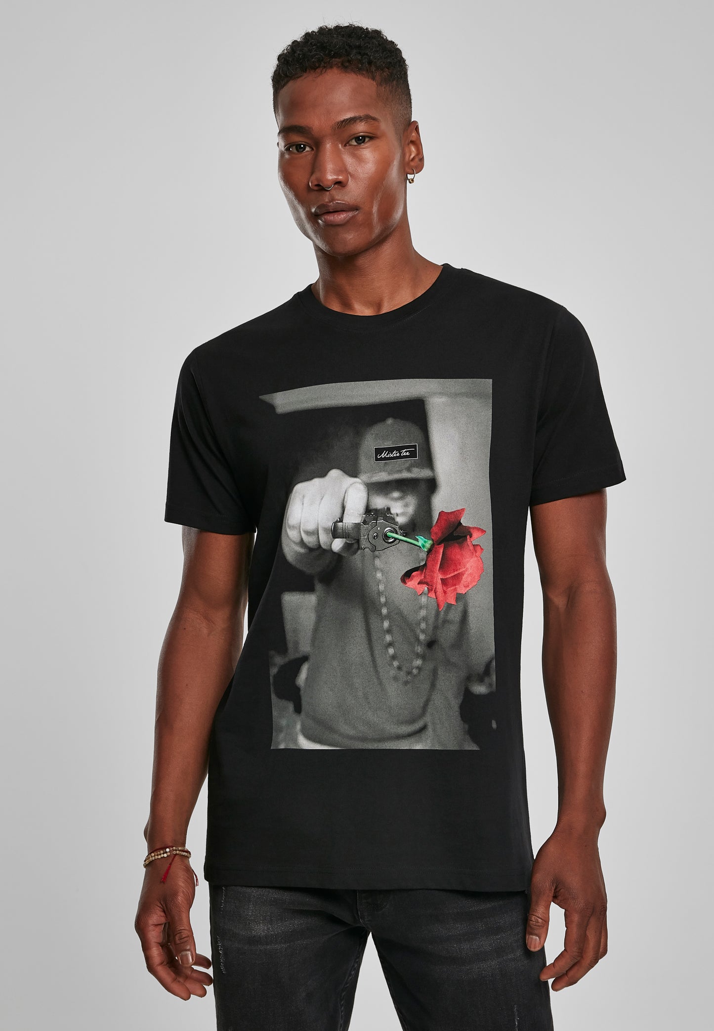Mister Tee Pistol Rose Tee