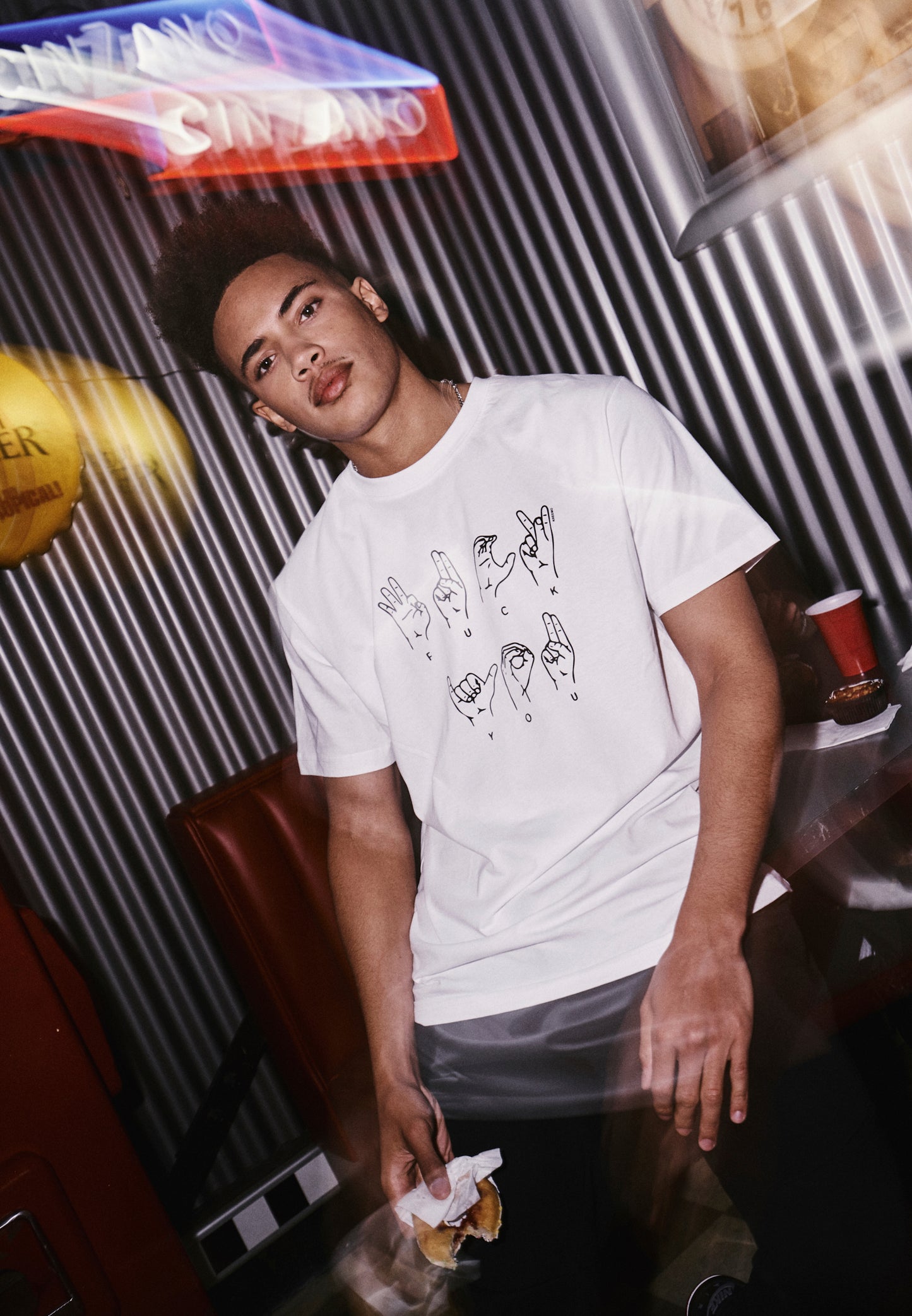 FU Sign Language Tee - HIROSTAMPE
