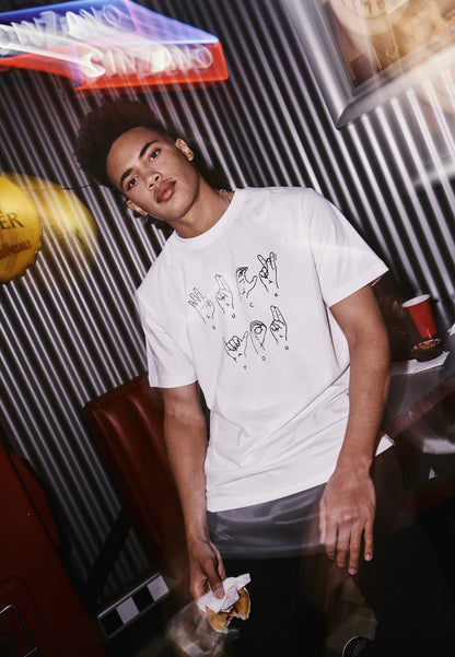 FU Sign Language Tee - HIROSTAMPE