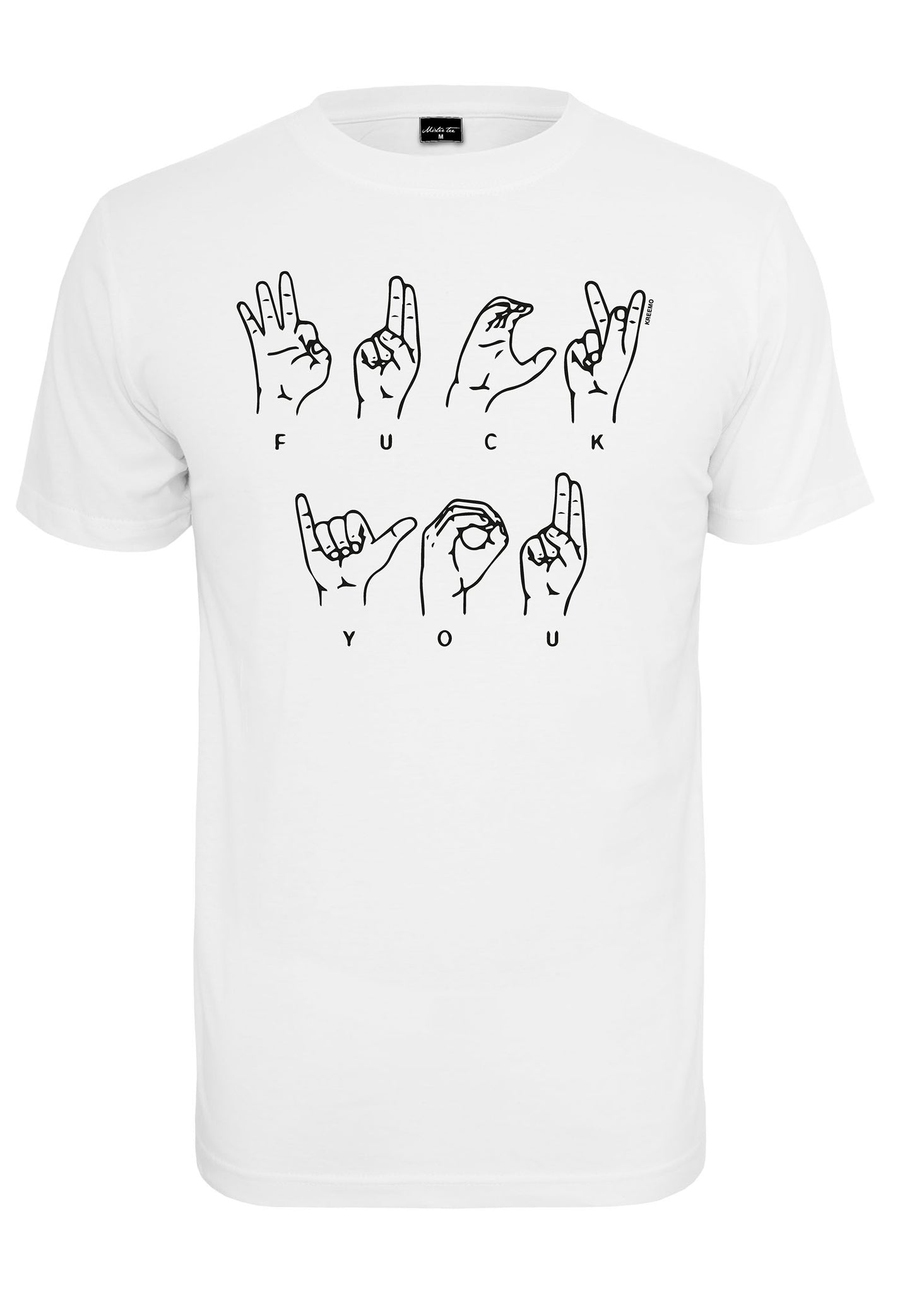 FU Sign Language Tee - HIROSTAMPE