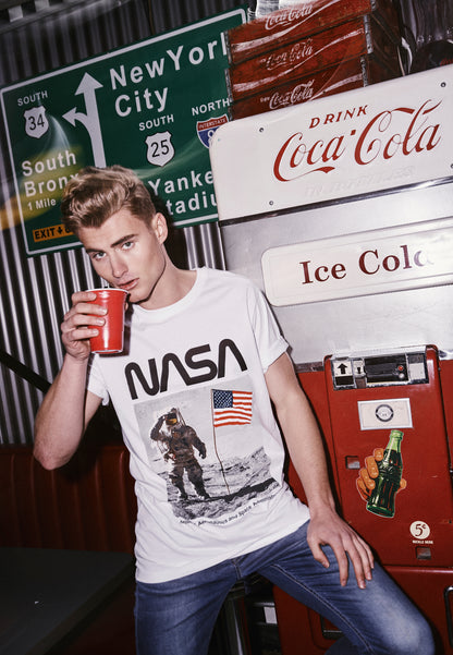 NASA Moon Man Tee