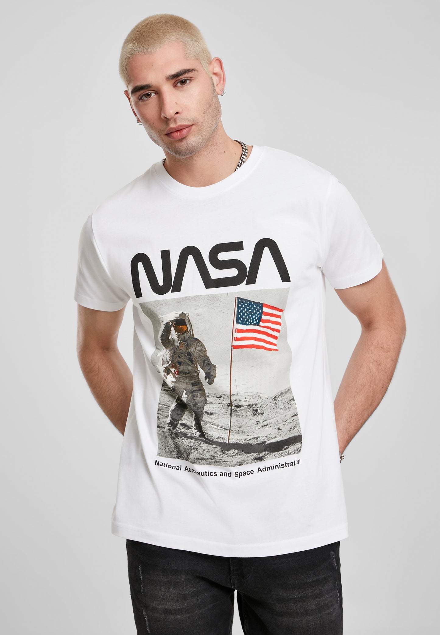NASA Moon Man Tee