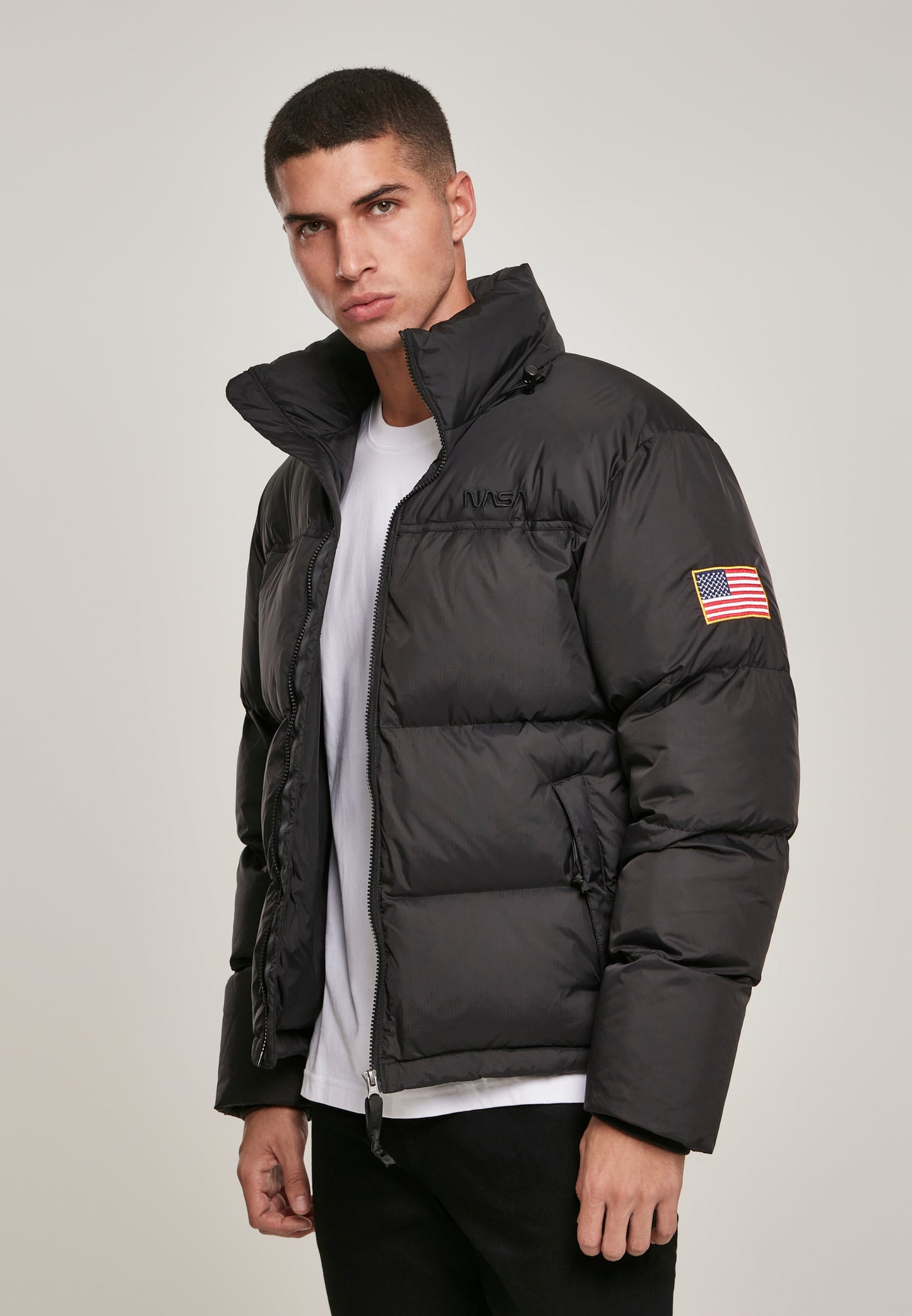 NASA Two-Toned Puffer Jacket