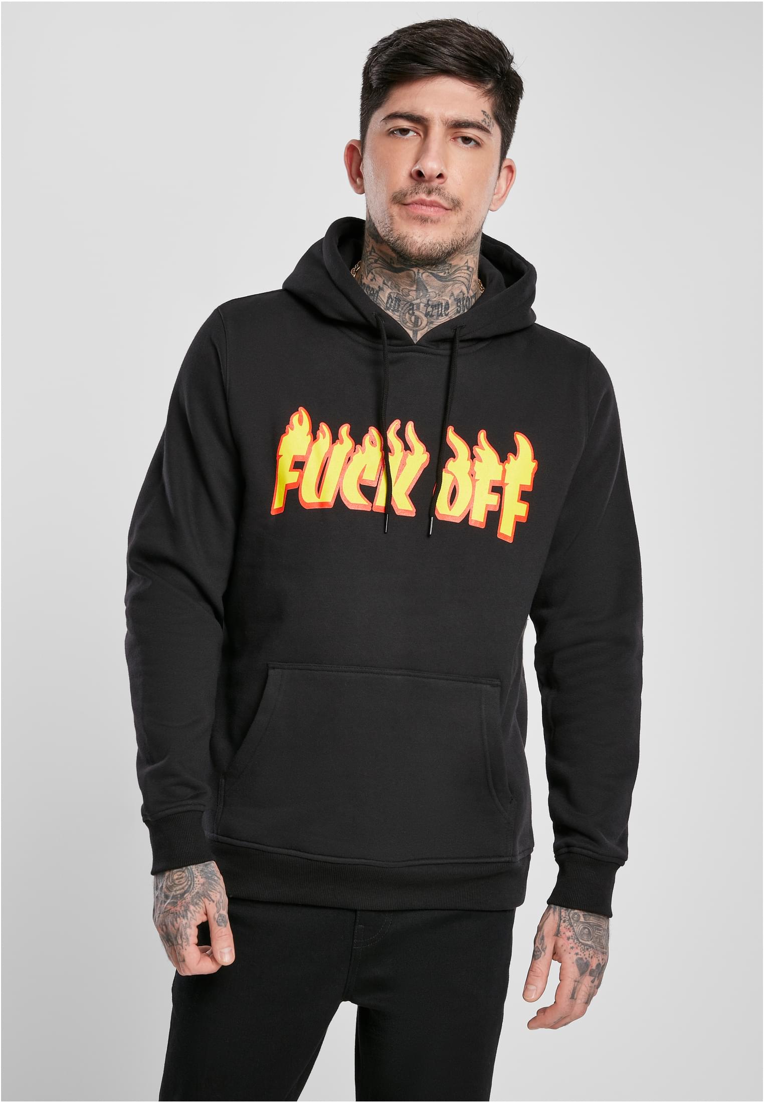 Fuck Off Flames Hoody - HIROSTAMPE