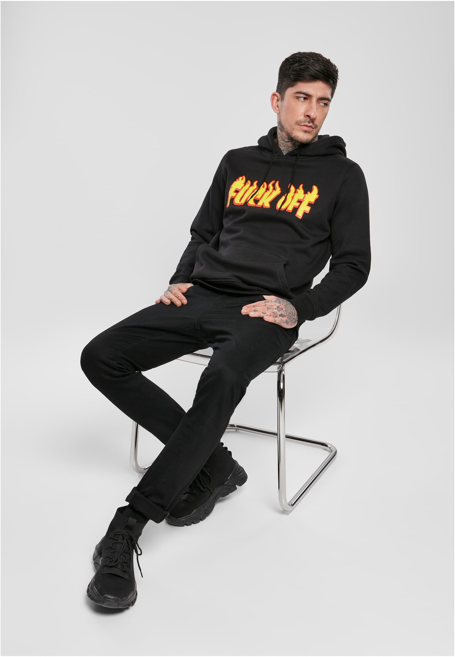 Fuck Off Flames Hoody - HIROSTAMPE