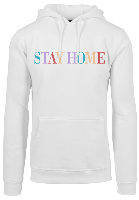 Unisex Stay Home Wording Hoody