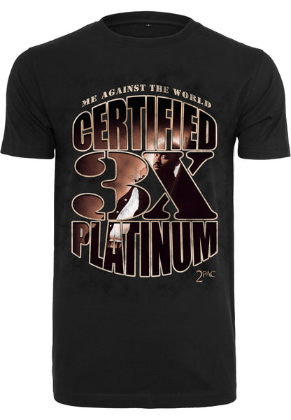Tupac Me Against the World Platinium Tee