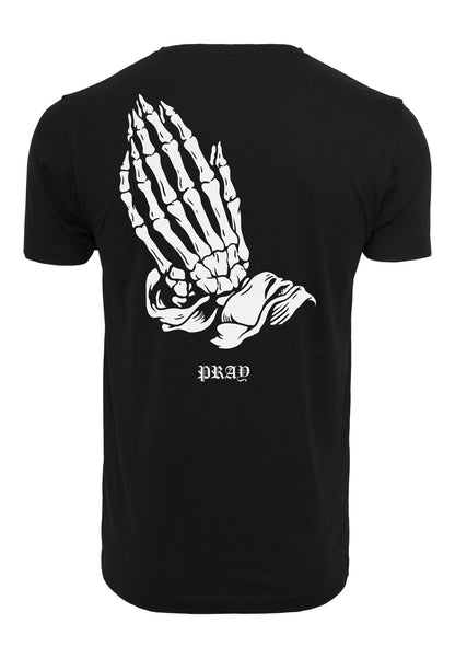 Pray Skeleton Hands Tee