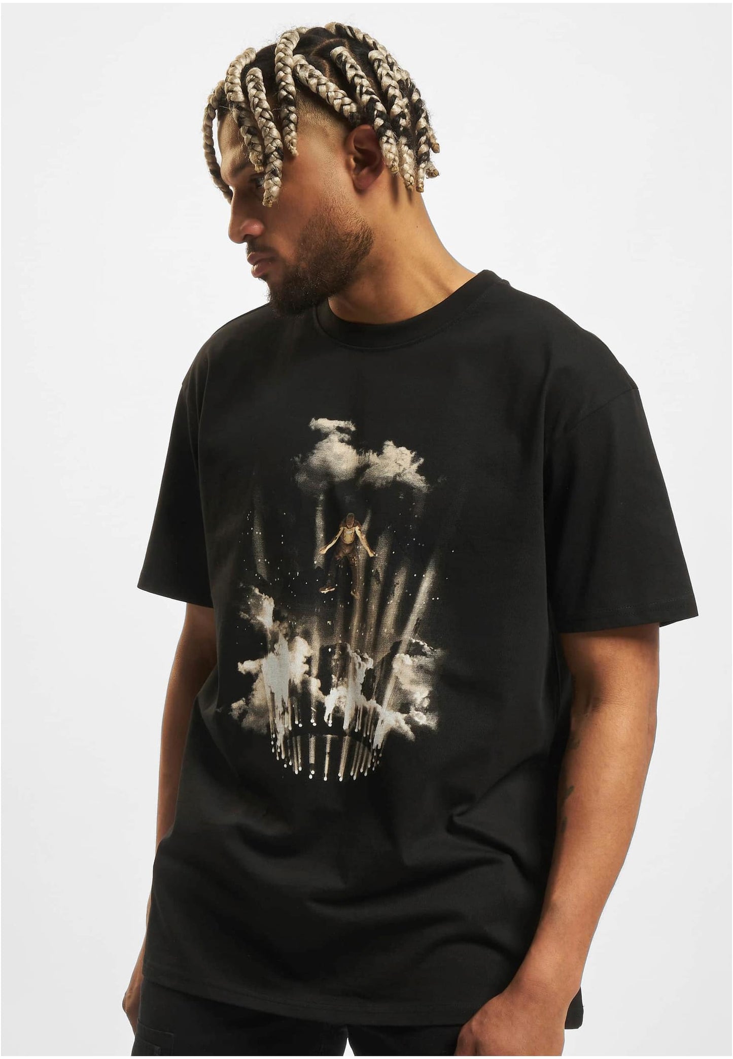 Flashing Lights Oversize Tee - HIROSTAMPE