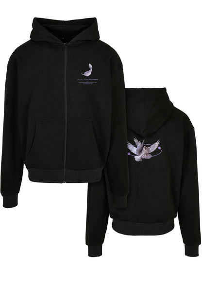 Vive La Liberte Heavy Oversize Zip Hoody