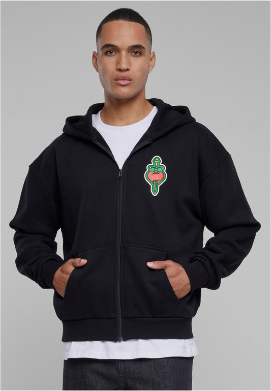 Santa Monica Heavy Oversize Zip Hoody