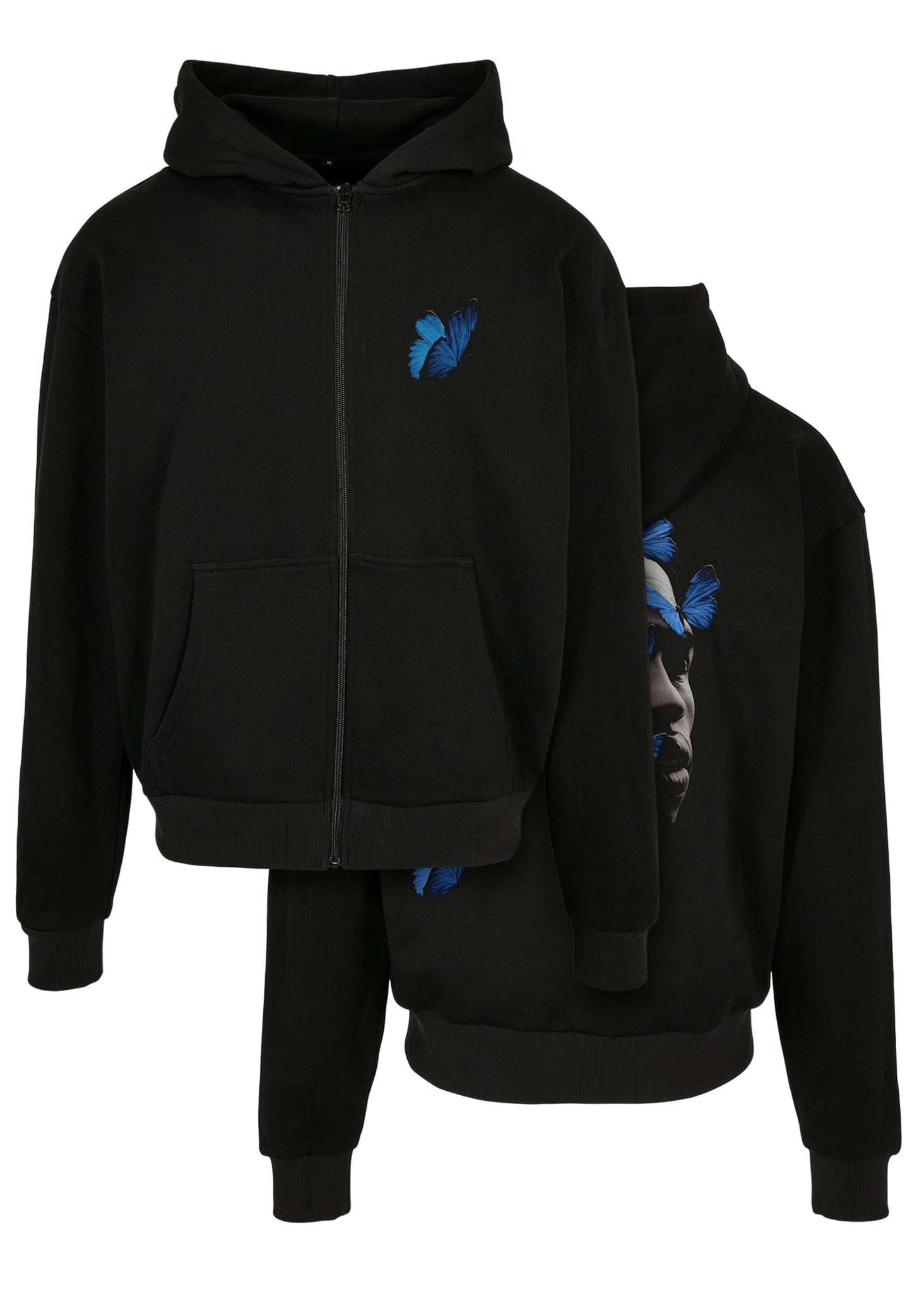 Le Papillon Heavy Oversize Zip Hoody