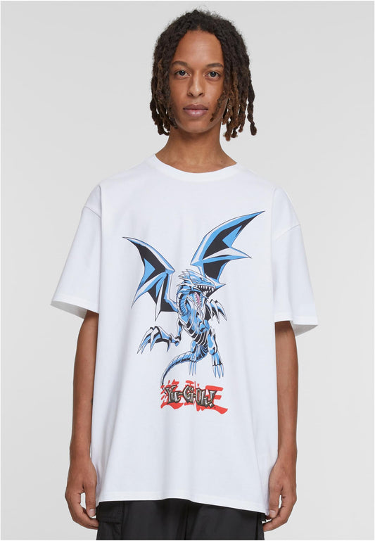 Yu-Ghi-Oh Blue Eyes White Dragon Heavy Oversize Tee