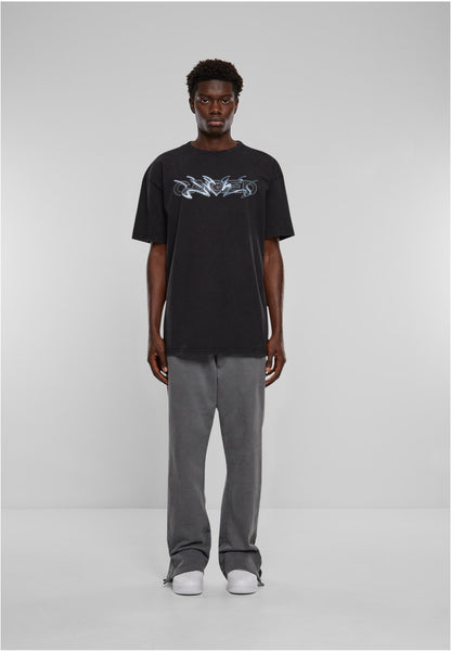 Cagedchrome Acid Heavy Oversize Tee