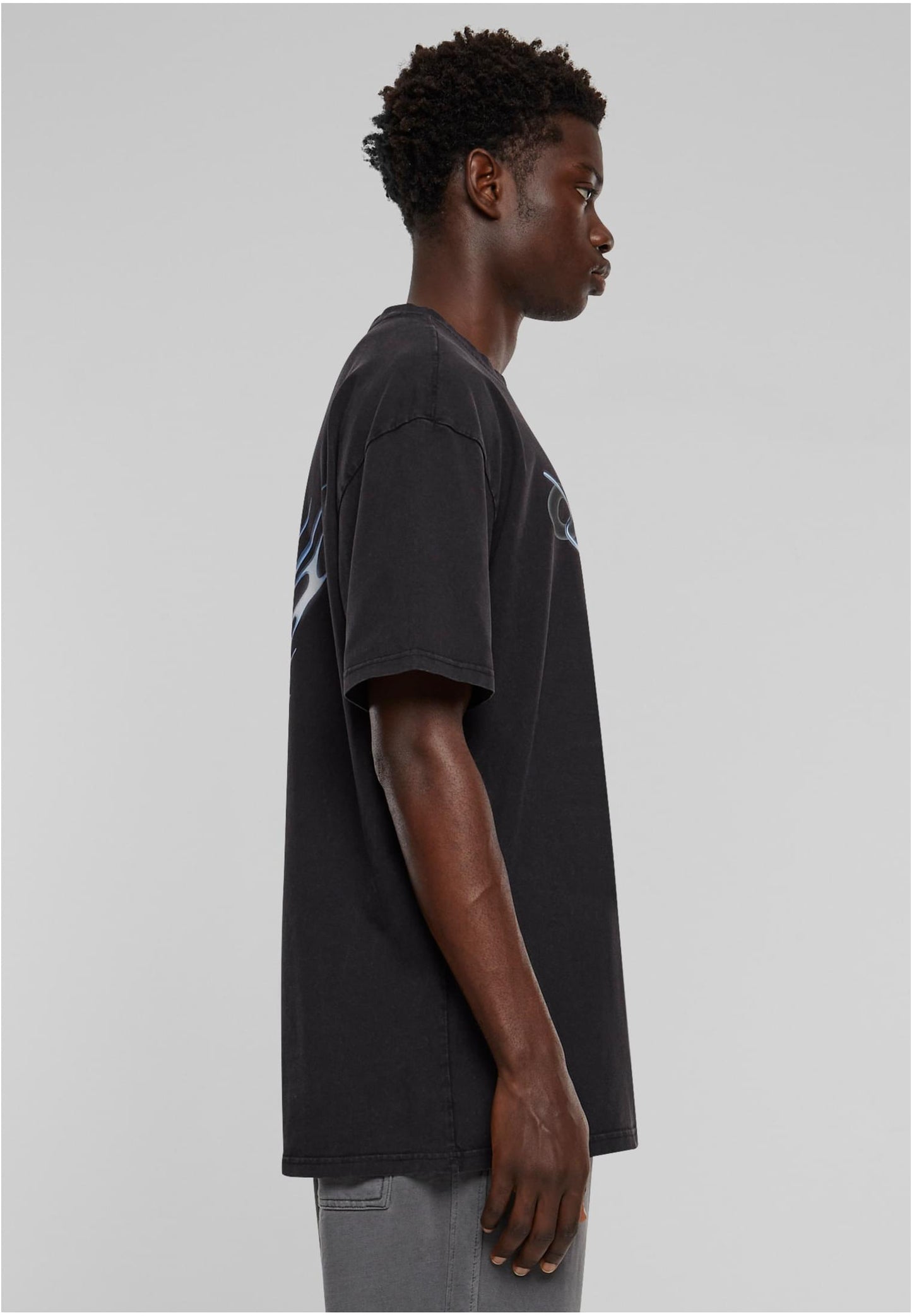 Cagedchrome Acid Heavy Oversize Tee