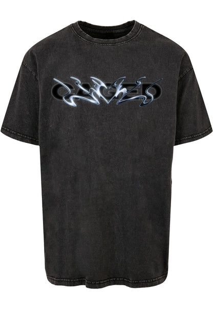 Cagedchrome Acid Heavy Oversize Tee