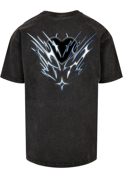 Cagedchrome Acid Heavy Oversize Tee