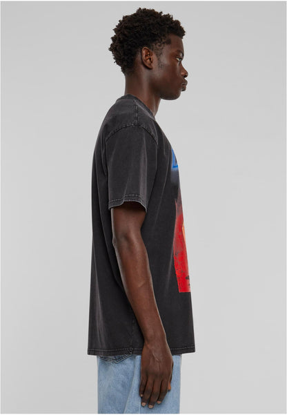 Late Night Calls Acid Heavy Oversize Tee