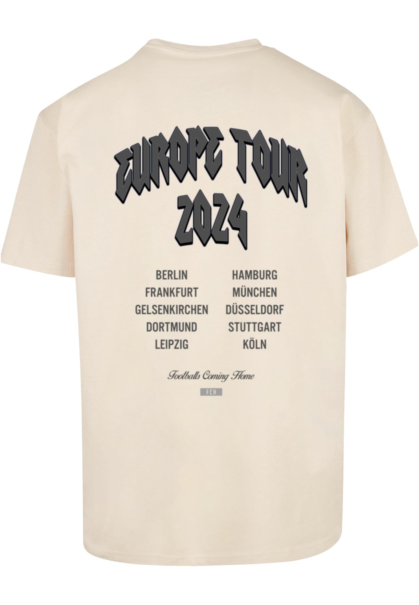 Football's coming Home Europe Tour Oversize Tee