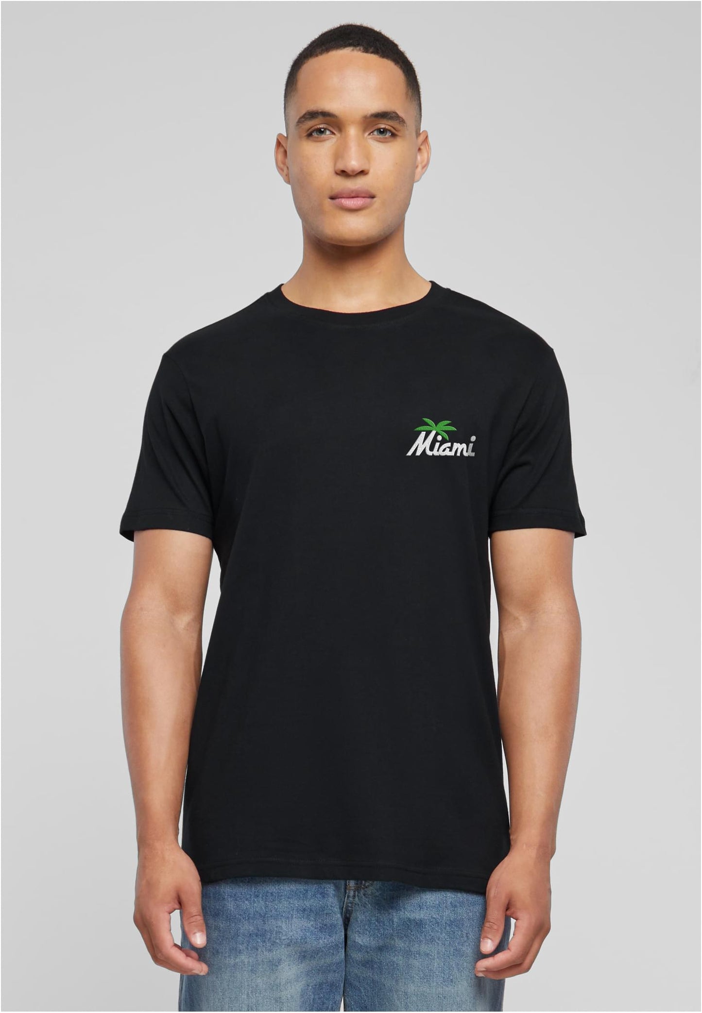 Miami Palm Tree EMB Tee
