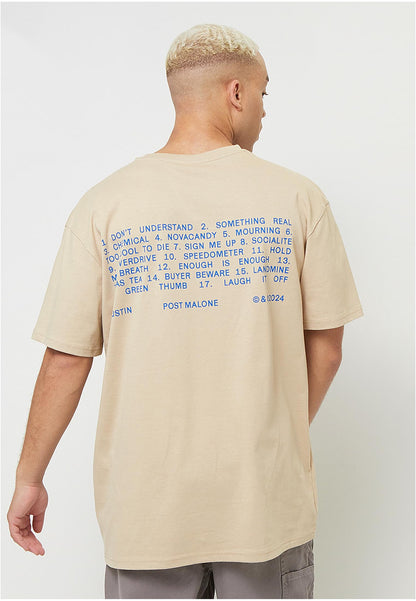 Post Malone Tracklist Oversize Tee