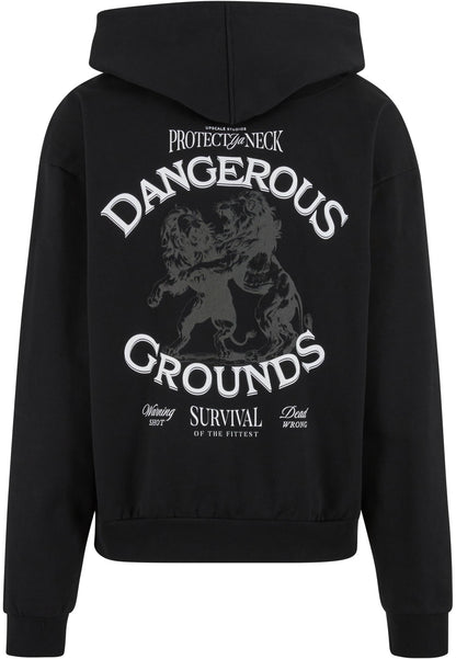 Dangerous Grounds Oversize Zip Hoody