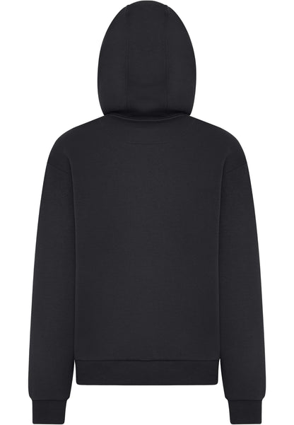Paris Wording Patch Style Fluffy Hoody