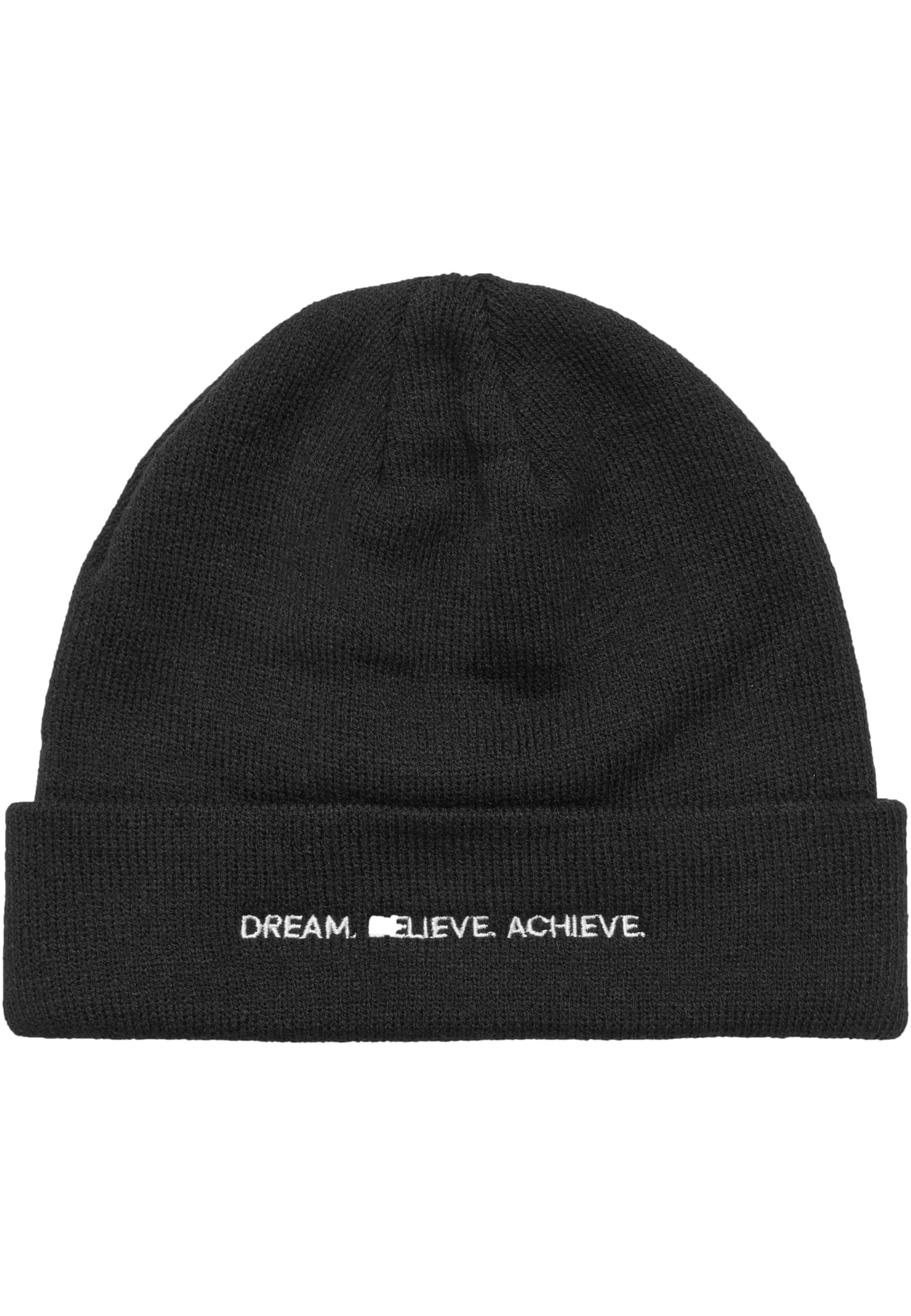 Dream Believe Achieve Heavy Knit Beanie - HIROSTAMPE