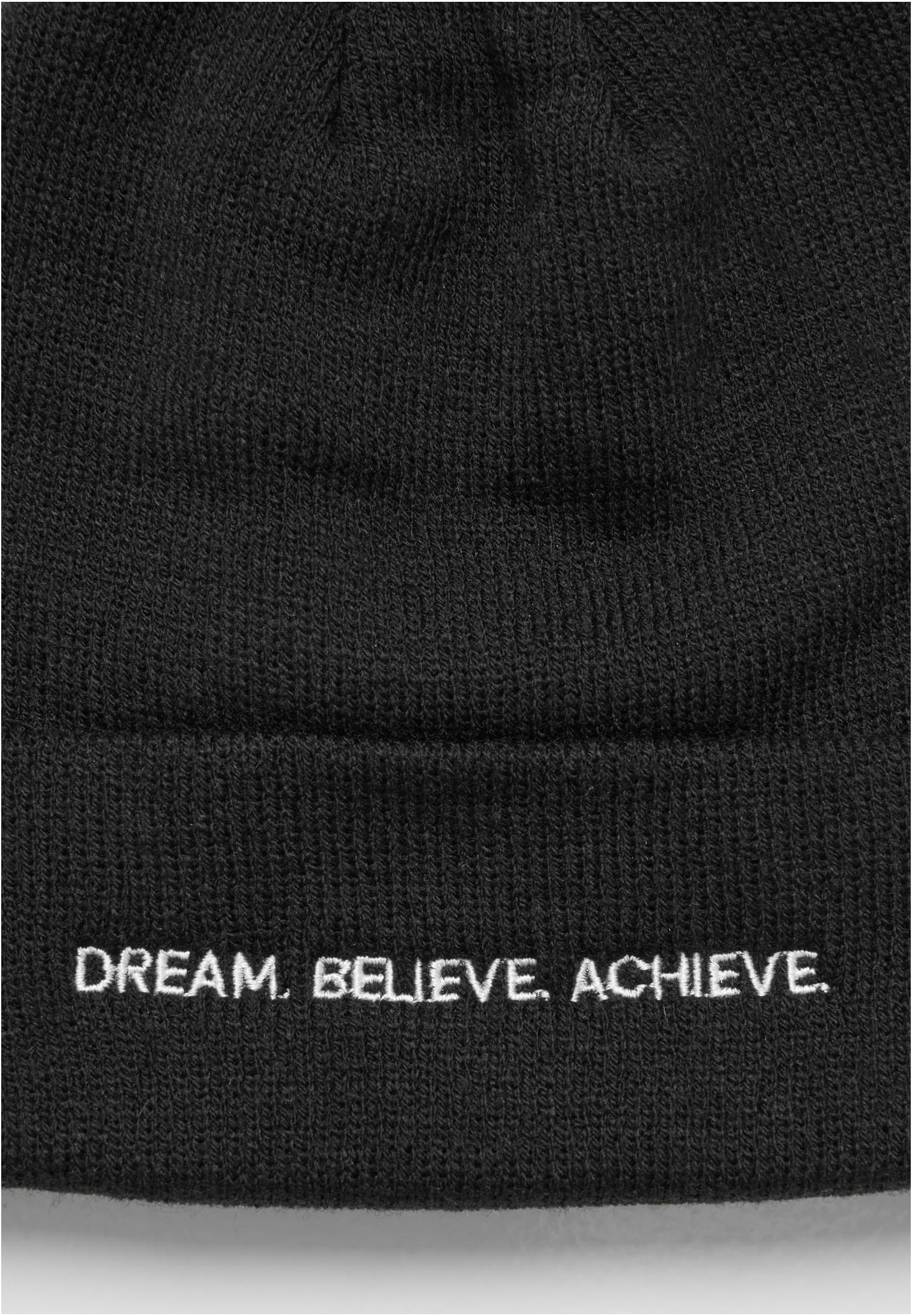 Dream Believe Achieve Heavy Knit Beanie - HIROSTAMPE