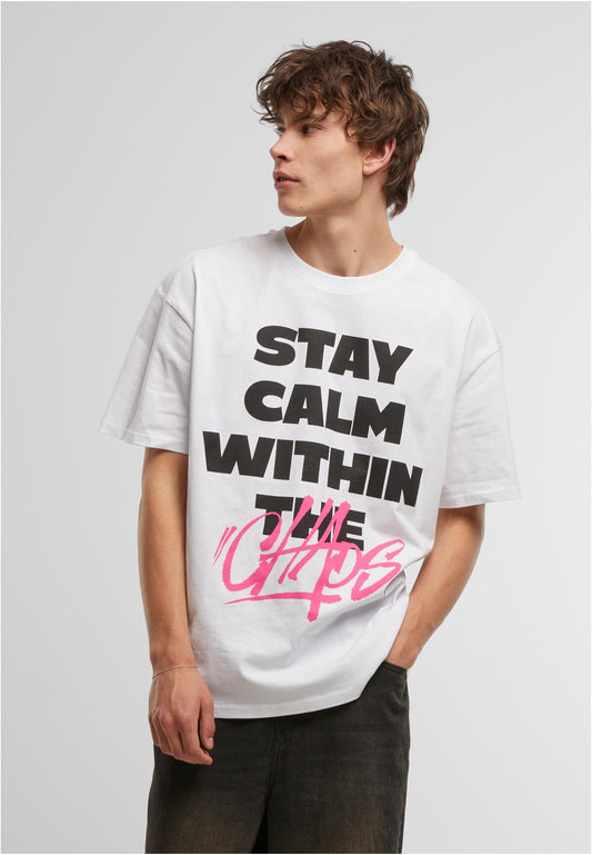 Stay Calm In Chaos Oversize Tee