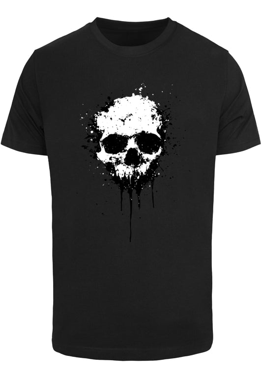 Artsy Skull Paint Tee
