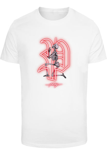 Pray Neon Skull Tee