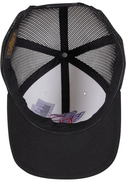 Basketball Fly Retro Trucker Colored Front
