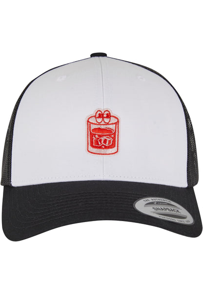 Have A Drink Retro Trucker Colored Front