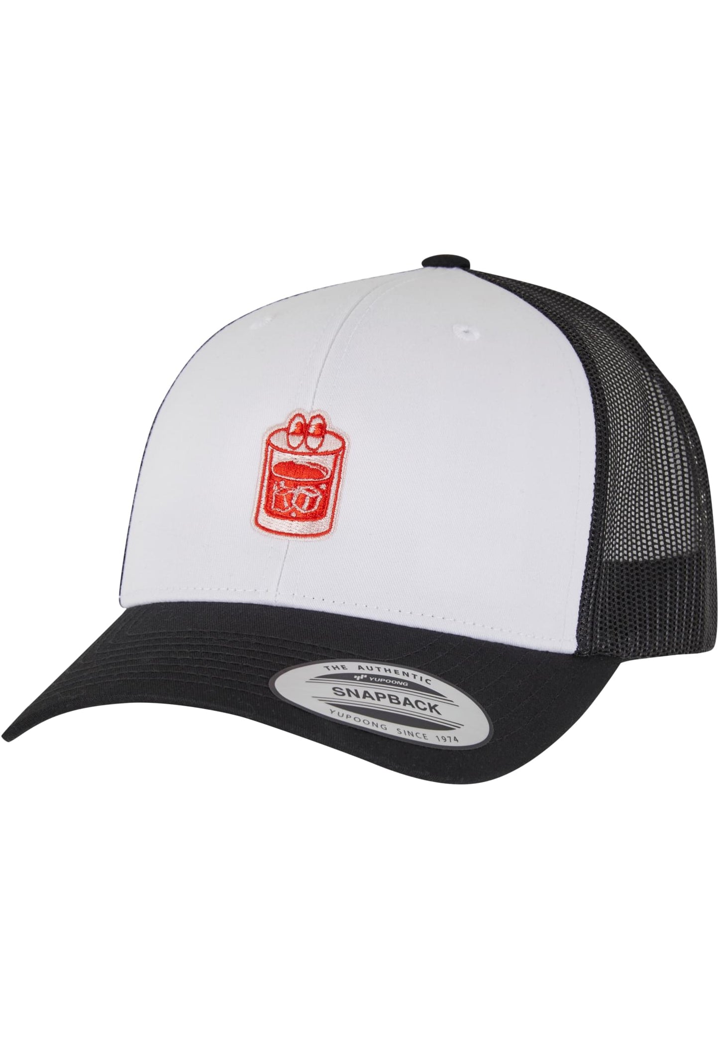 Have A Drink Retro Trucker Colored Front
