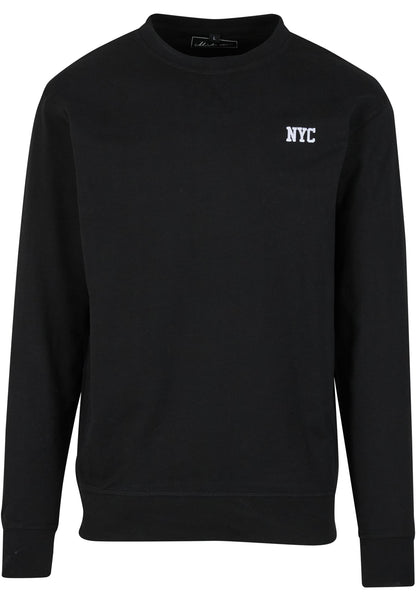 NYC Wording EMB Light Crew Sweatshirt