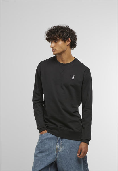 King Sign EMB Light Crew Sweatshirt